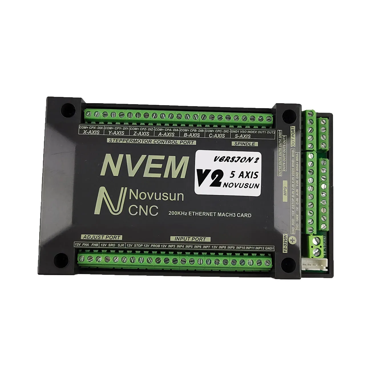 Controller Mach3 sistema di controllo del movimento cnc 3 4 5 scheda di controllo del motore a 6 assi 2021 volantino con display digitale NVMPG recentemente aggiornato
