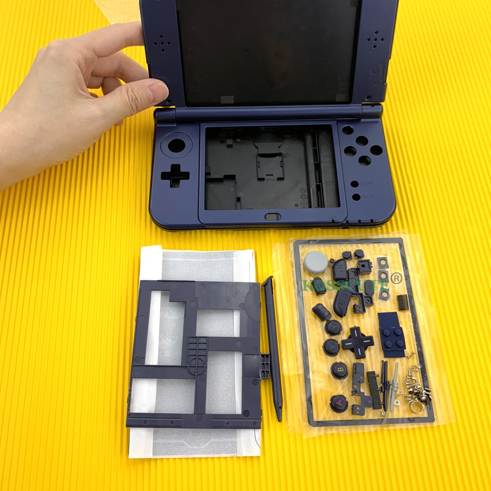 

Tested Full Set For Nintend new 3DS LL Game Console Case Cover for New 3DS XL/LL Replacement Housing Shell Case