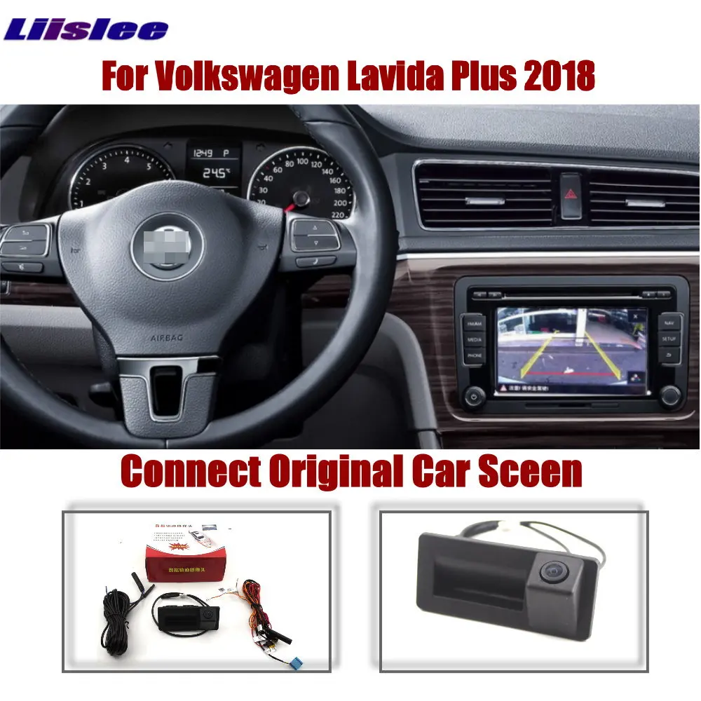 

For VW Lavida (Typ 0C) 2018-2023 MQB MIB System Car Trunk Handle Reverse Rear Camera Dynamic Trajectory Original Screen Upgrade