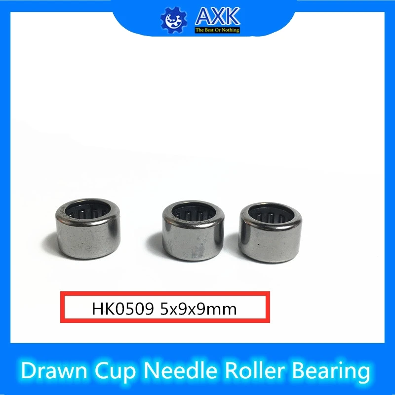 HK0509 Needle Bearings 5*9*9 mm ( 10 Pcs ) Drawn Cup Needle Roller Bearing HK050909 TLA59Z