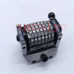 Free Shipping 2 PCS No spring GTO 7-digits Numbering Machine Vertical Jump Moth 0987654......