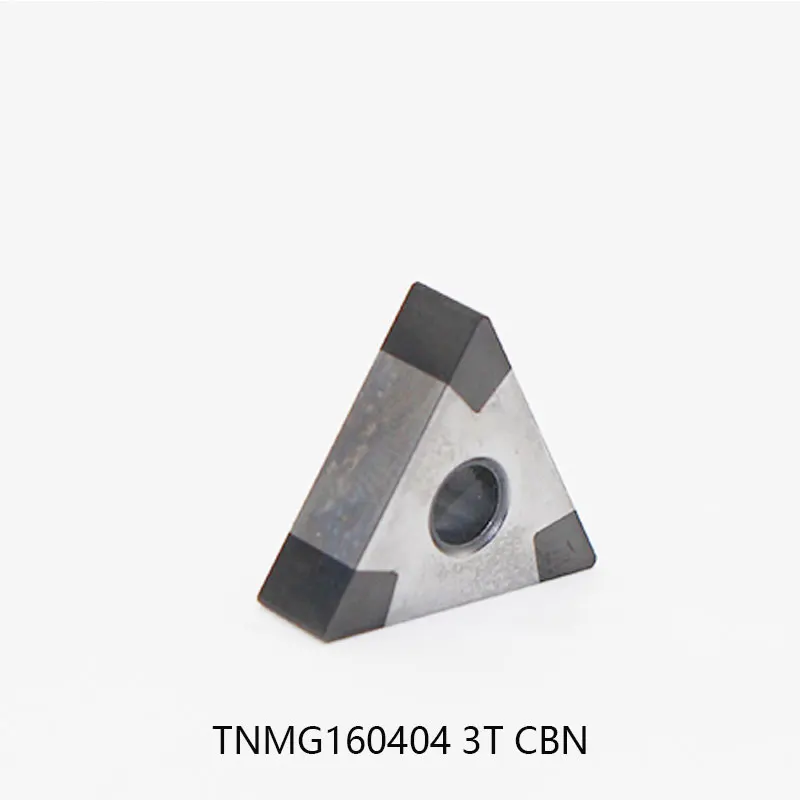 1Pcs TNMG160404 3T CBN ใส่ Tipped PCB ใส่ภายนอก Indexable Insert โลหะเครื่องมือ