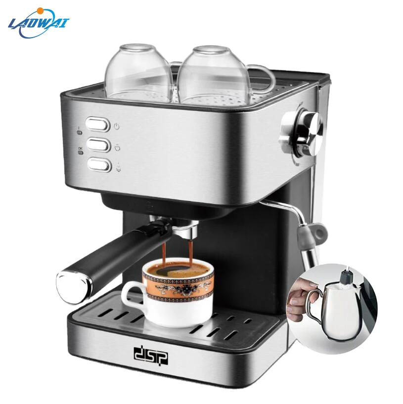 

Coffee Maker Espresso Coffee Machine Semi-automatic Steam Foam Machine