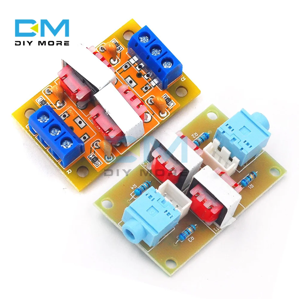 XH-M372 Stereo Audio Isolator Vehicle Common Ground Loop Suppressor Interference Noise Isolation Module Transformer Coupler