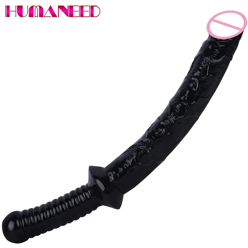 Lengthen With Handle Realistic Penis Soft Jelly G Spot Clitoris Stimulation Dildo Sex Toy For Women Female Masturbator Product