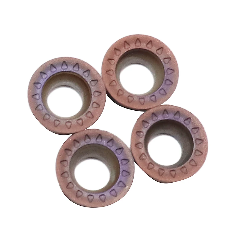 • VP15TF 50 pz inserti in metallo duro RPMT 10T3MOE lama di fresatura tornio meccanico utensile da taglio per metallo