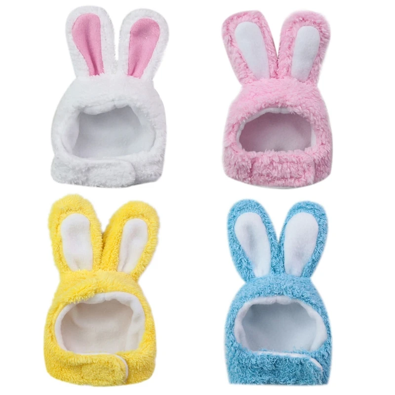 Pet Rabbit Ear Hat for Cat/Dog High Quality Cashmere with Adjustable Band