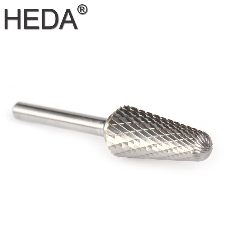 Broca de carburo de tungsteno serie LX, limas rotativas de aleación YG8, cabezales de grabado de vástago redondo, juegos de herramientas manuales