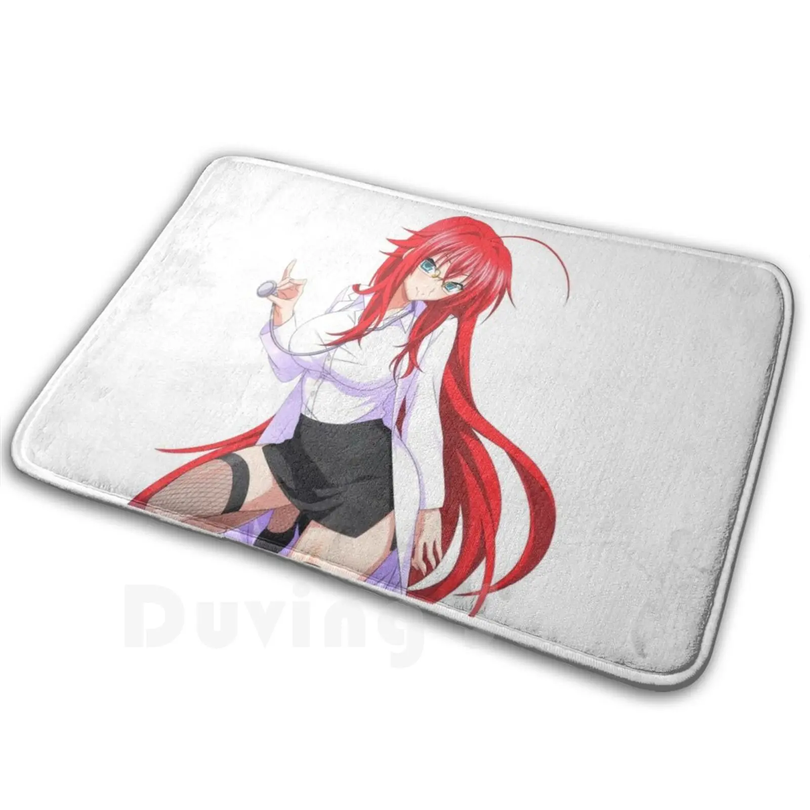 Sexy Nurse Rias Gremory | High School Dxd Anime Carpet Mat Rug Cushion Soft Rias Gremory Highschool Dxd High School