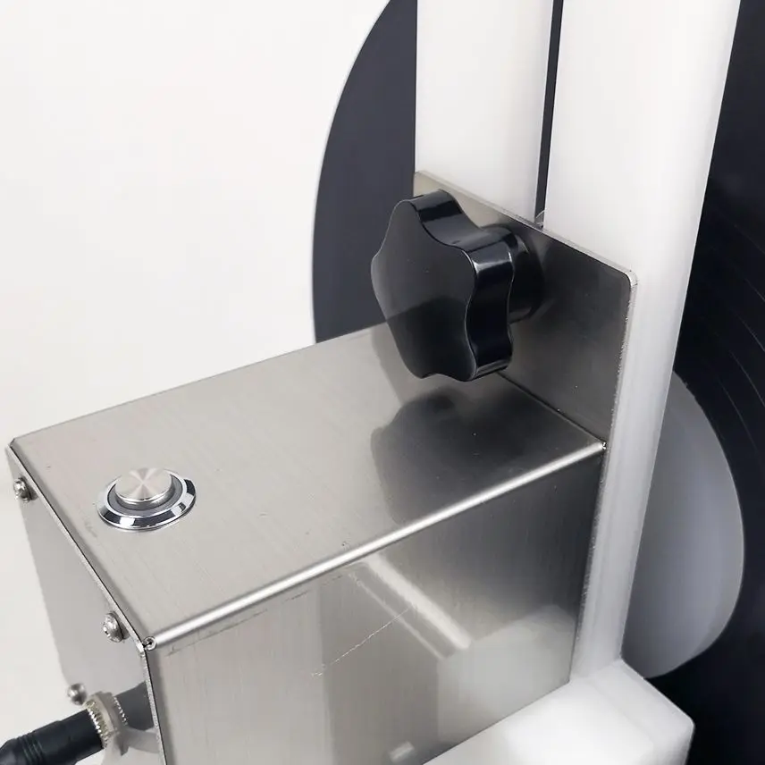 Lp bagno pulitore ad ultrasuoni 6.5L 180W potenza regolabile con staffa in lega motore 6-7 giri/min spina EU/US/AU/UK dischi in vinile disco CD