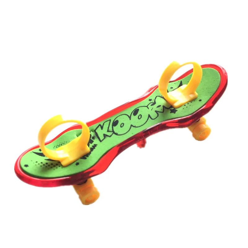 Giocattolo scorrevole per dita in plastica creativo bambini bambini Mini finger Board tastiera in lega Skate Boarding Toys regalo Boy Toys