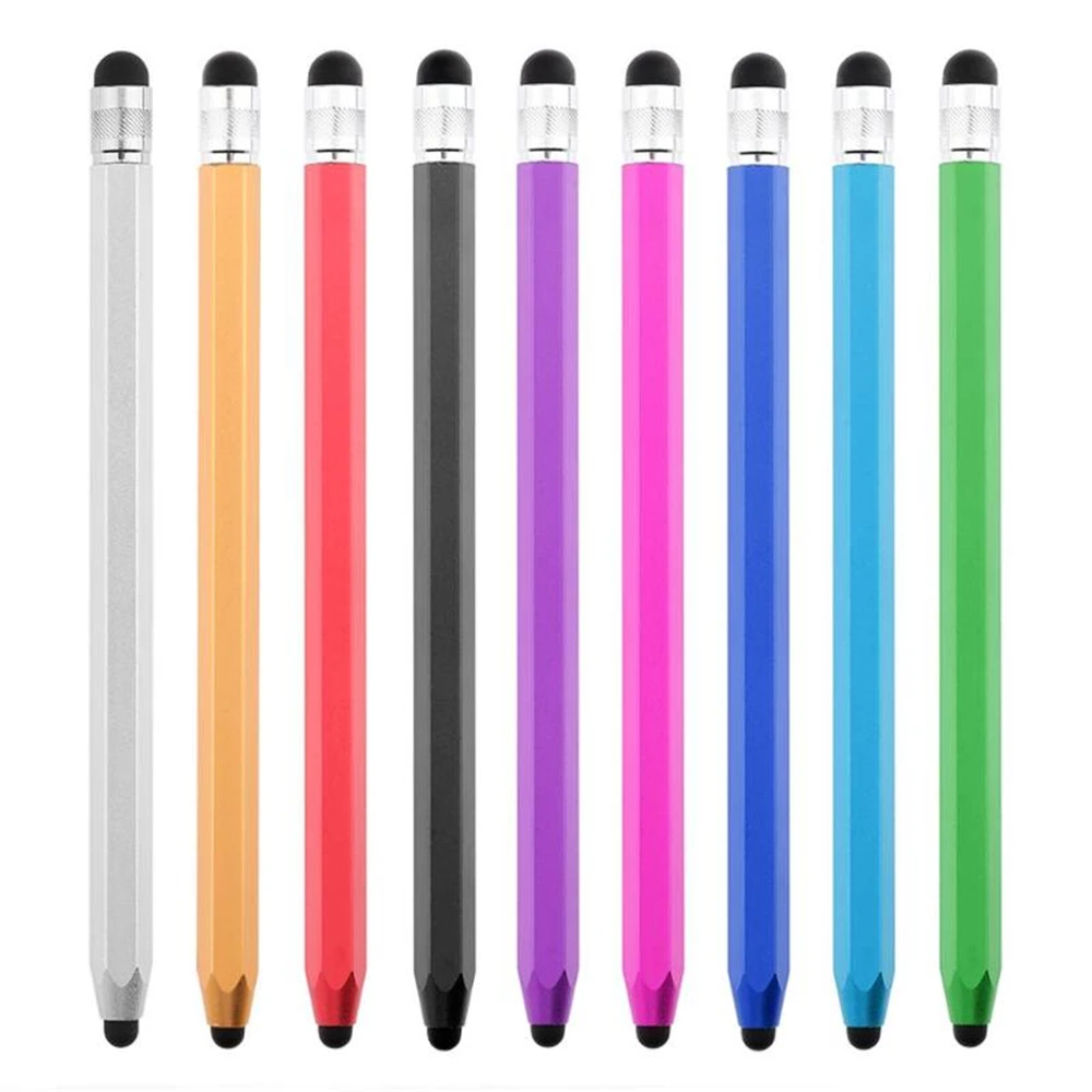 9 colors  Capacitive Screen Screen Touch  Stylus Pen Dual Tips For iPhone for iPad Tablet Drawing Universal Tablet Smart Phone