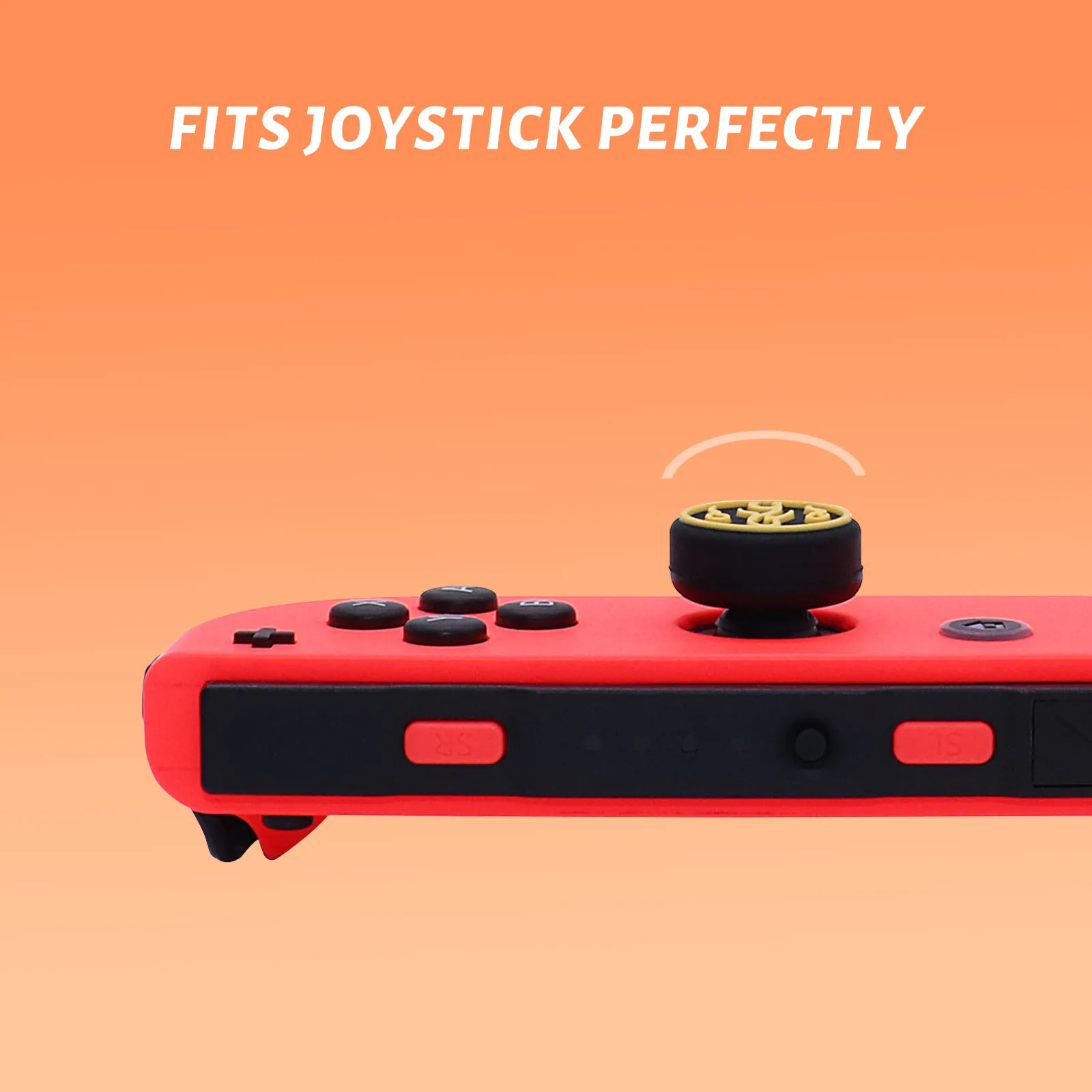 Thumb Stick Grip Cap Joycon Joystick Protective Cover For Monster Hunter RISE Switch Oled Joy-Con NS Lite Thumbstick Case