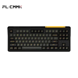 FL·ESPORTS CMK87-SA Single-Mode Mechanical Keyboard 87 Keys Full-Key Hot-Swappable Office Gaming Keyboard Standard 80% Layout