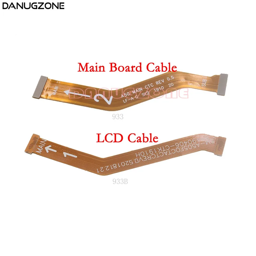 Main Motherboard LCD Display Connector Flex Ribbon Cable For Samsung Galaxy A50 A505F SM-A505F Main Flex Cable