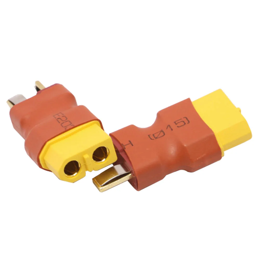 1pcs T Male Female Plug to XT60 Adapter Converter For RC Helicopter Quadcopter LiPo Battery Plug Connector