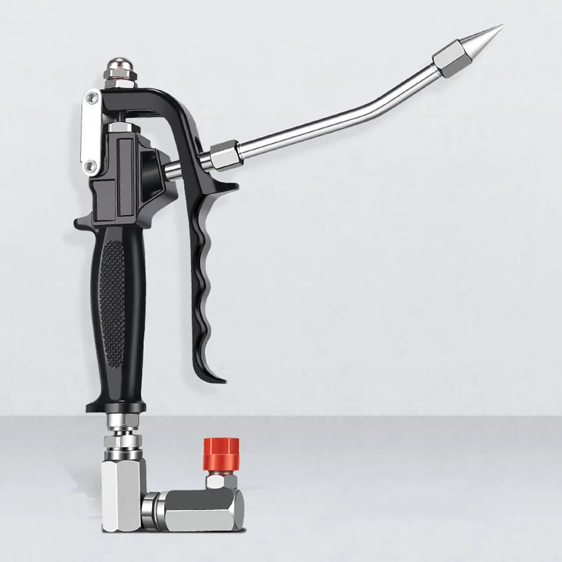 Imagem -02 - Pistola de Graxa Universal Cabeça Pneumática o Lubrificador Máquina de Graxa Elétrica Bico Grab Gun Bocal Acessórios Gerais de Alta Pressã