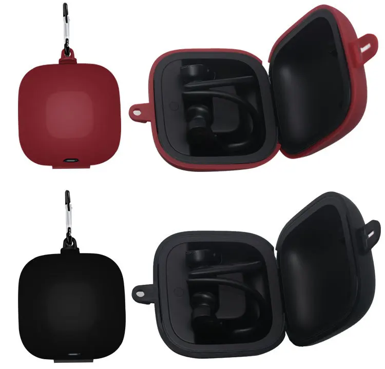 Für Apple Schlägt Powerbeats Pro Abdeckung Kopfhörer Box Schutz Zubehör Bluetooth Kopfhörer Weiche Silikon Fall – Detail 7