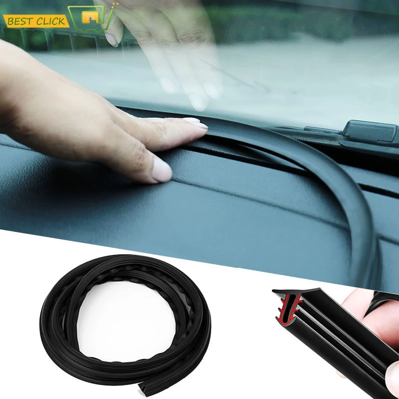 Car Dashboard Sealing Strips Styling Sticker For Lada Granta Xray Vesta For Kia Rio Solaris Creta For Golf Polo Interior Seal