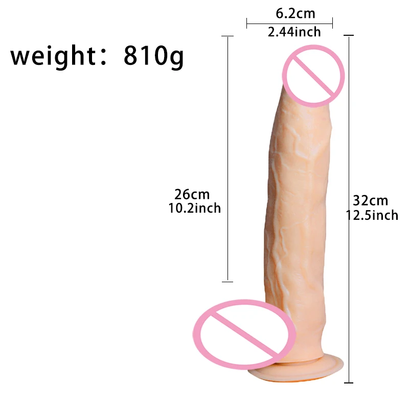 Moonuo Female Giant Masturbator Extra Large Dildo Healthy Soft Glue Suction Cup For Women Big Dick Sex Toys