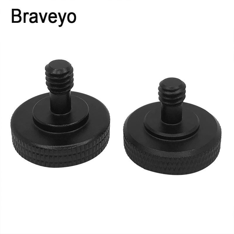 Camera Screw 1/4 to 1/4 Inch Screw Tripod Monopod Photography Accessories Mount Adapter Conversion Screw for Flash Lamp Bracket