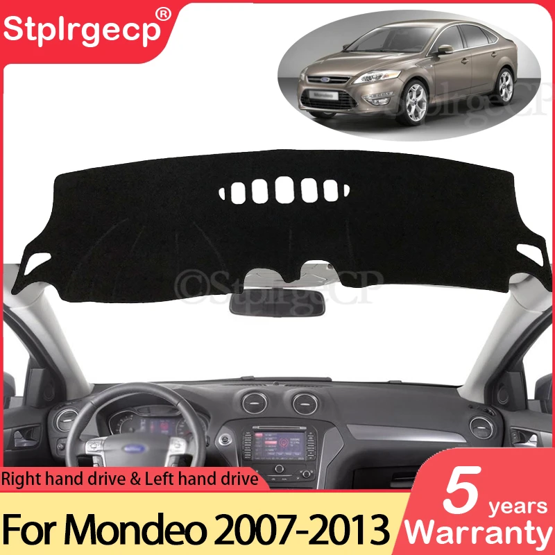 for Ford Mondeo MK4 2007~2013 Anti-Slip Mat Dashboard Cover Sunshade Dashmat Protect Carpet Accessories 2008 2009 2010 2011 2012