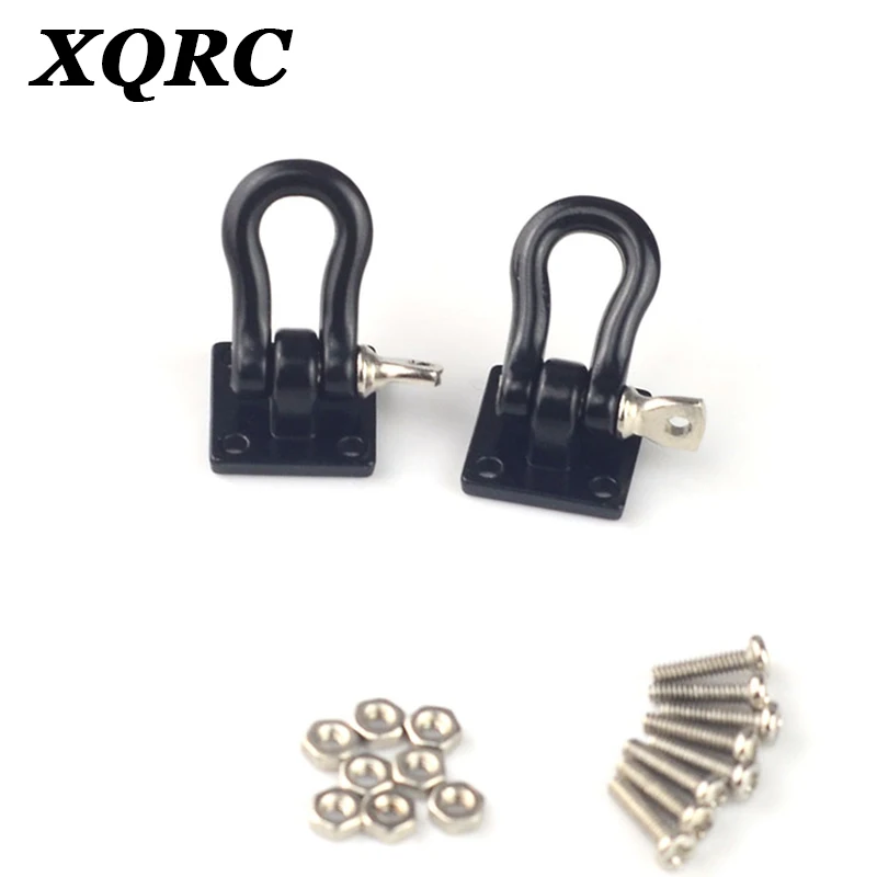 Xqrc Xe Kim Loại Xe Kéo Hỗ Trợ Cứu Hộ Kéo Móc Trx4 Trục Scx1090046 RC4WD D90 TF2 CC01 Của 1/10 RC Theo Dõi Xe