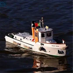 1/20 Inland River Tugboat  Wooden Assembly Ship Model Sleeve