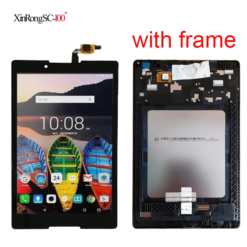 

New 8'' inch For Lenovo Tab 2 A8-50F Tab2 A8-50LC A8-50 Tablet PC Touch Screen + LCD Display Assembly Parts with Frame