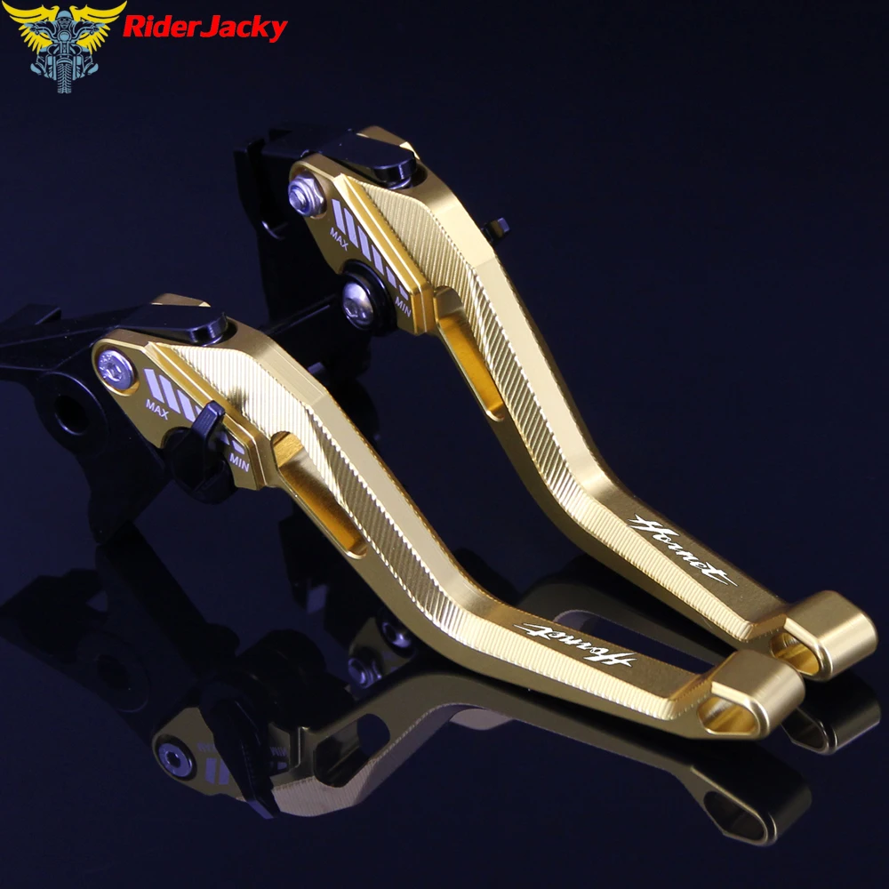 3D design For Honda Hornet CB600F/CB650F 2007-2013 2008 2009 2010 2011 2012 CNC Golden Adjustable Motorcycle Brake Clutch Lever