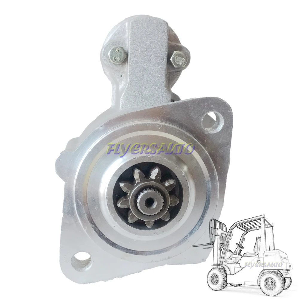 NEW STARTER 2300-83W00 2300-10G02 FITS NISSAN LIFT TRUCK HO1 HO2 SD25 SD22 FLYERSAUTO