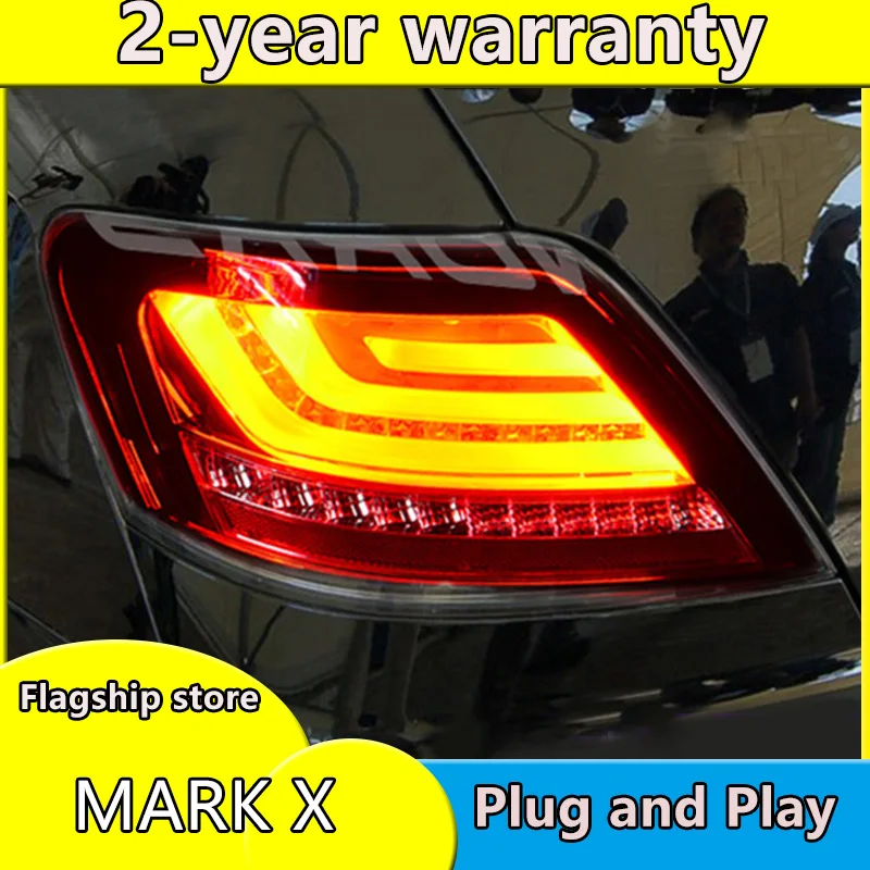 

Car Styling Tail Lamp for Toyota Reiz Mark X LEDTail Lights 2005-2009 Mark X LED Tail Light Rear Lamp DRL+Brake+Park+Signal