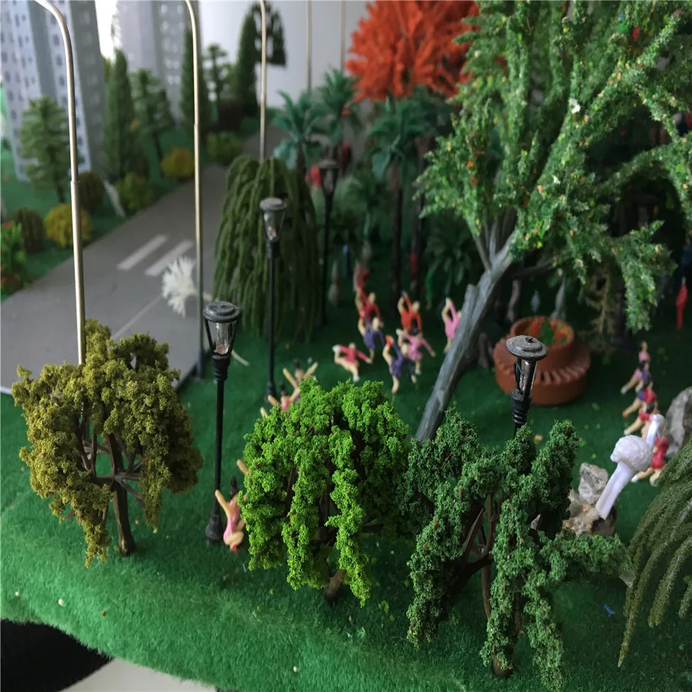 45g/Lot Architecture Diorama Wire Model Tree Powder For Train Layout Building DIY Kits Grass