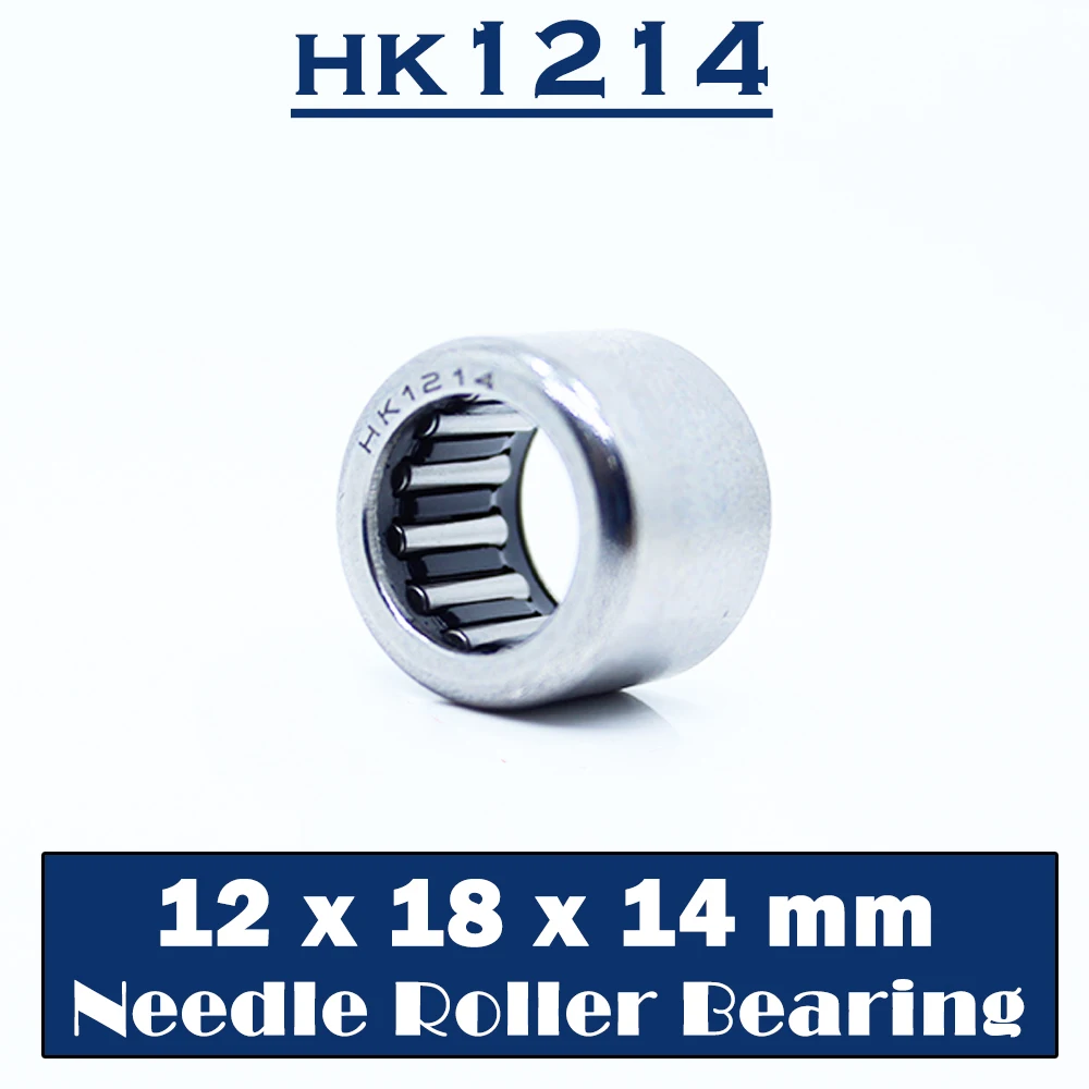 HK1214 Needle Bearings 12*18*14 mm ( 10 PCS ) Drawn Cup Needle Roller Bearing HK121814 HMK121814