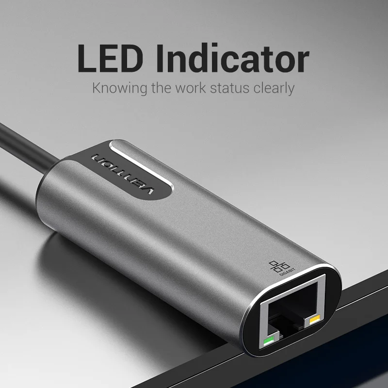 Vention USB Ethernet-адаптер HUB USB-сетевая карта к RJ45 Speed 1000M Lan-адаптер для Windows Mac Xaiomi Ethernet USB-адаптер