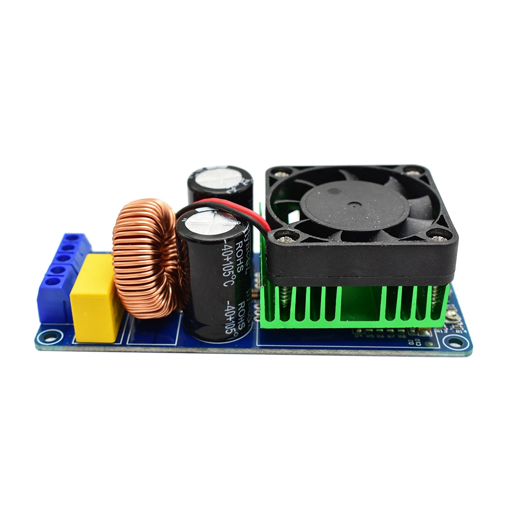 HIFI IRS2092S 500W Class D Mono Digital Power Verstärker AMP Fertige Board w/Lautsprecher & Temperatur & Kurze schaltung Schutz