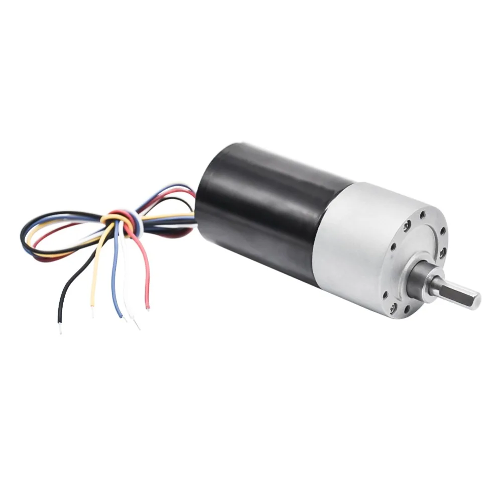 

DC Brushless Gear Motor With Bracket 12V 24V Diameter 37mm 10-1000rpm BLDC Brushless Electric Gear Motor With Bracket