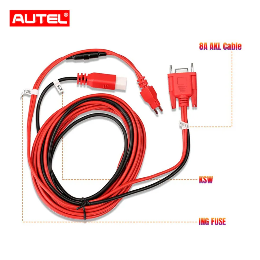 Autel for Toyota 8A Non-Smart Key All Keys Lost Adapter Work with APB112 and G-Box2