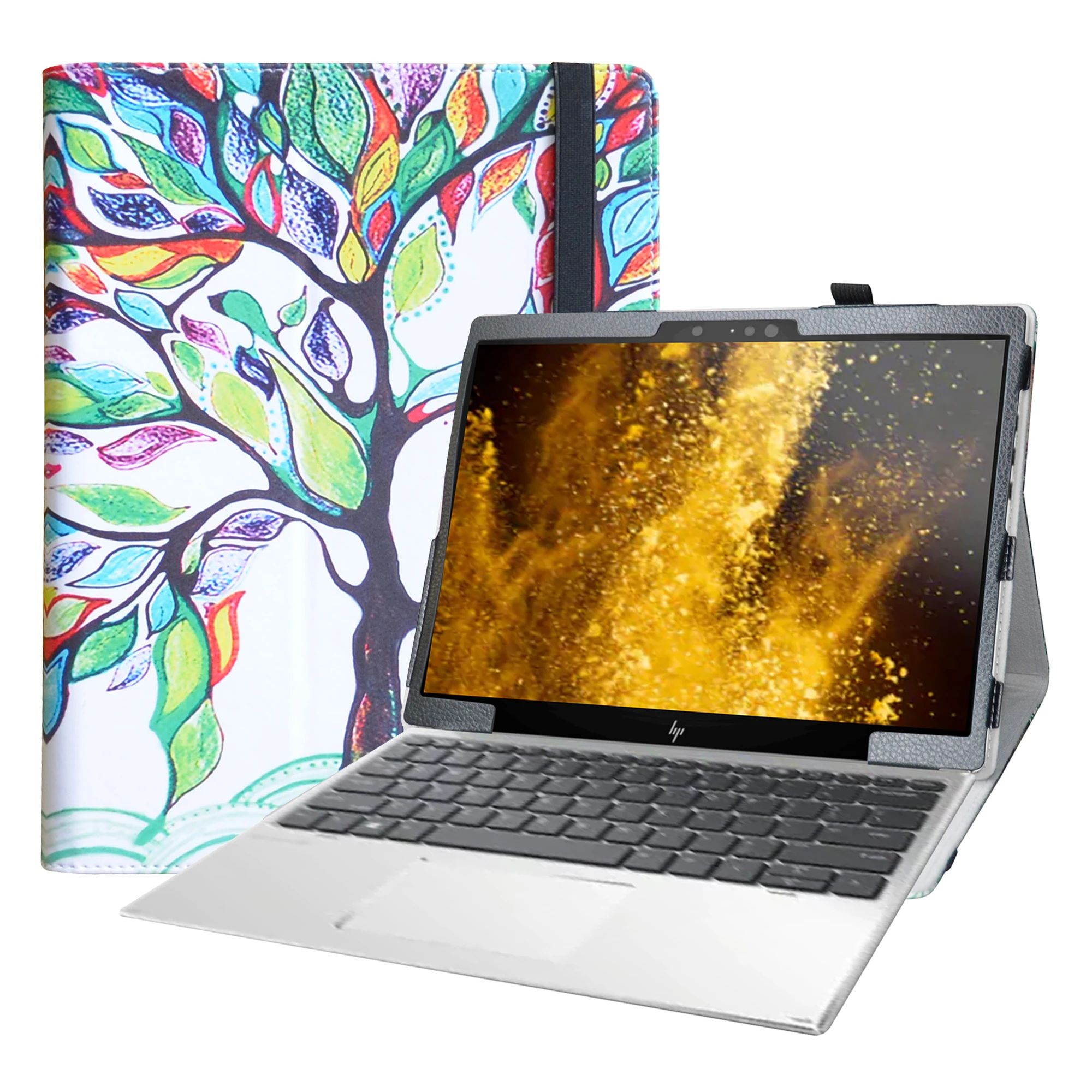 Etui na laptopa HP Elite x2 G4 12,3" Zdejmowana składana pokrywa z elastycznym zamknięciem (nie pasuje do notebooka 13,3")