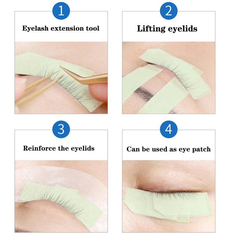 1pc Lash Verlängerung Band Mikroporen Wimpern Band Verlängerung Liefert Atmungsaktive Vlies Wimpern Patches Bänder Make-Up-Tools – Detail 7