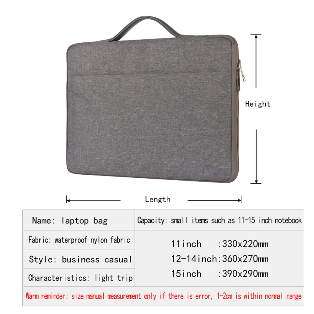 Waterproof Laptop Sleeve Bag Case Suitable for ASUS Chromebook/Laptop E402WA/VivoBook/ZenBook/X453MA Laptop Sleeve Case Bag