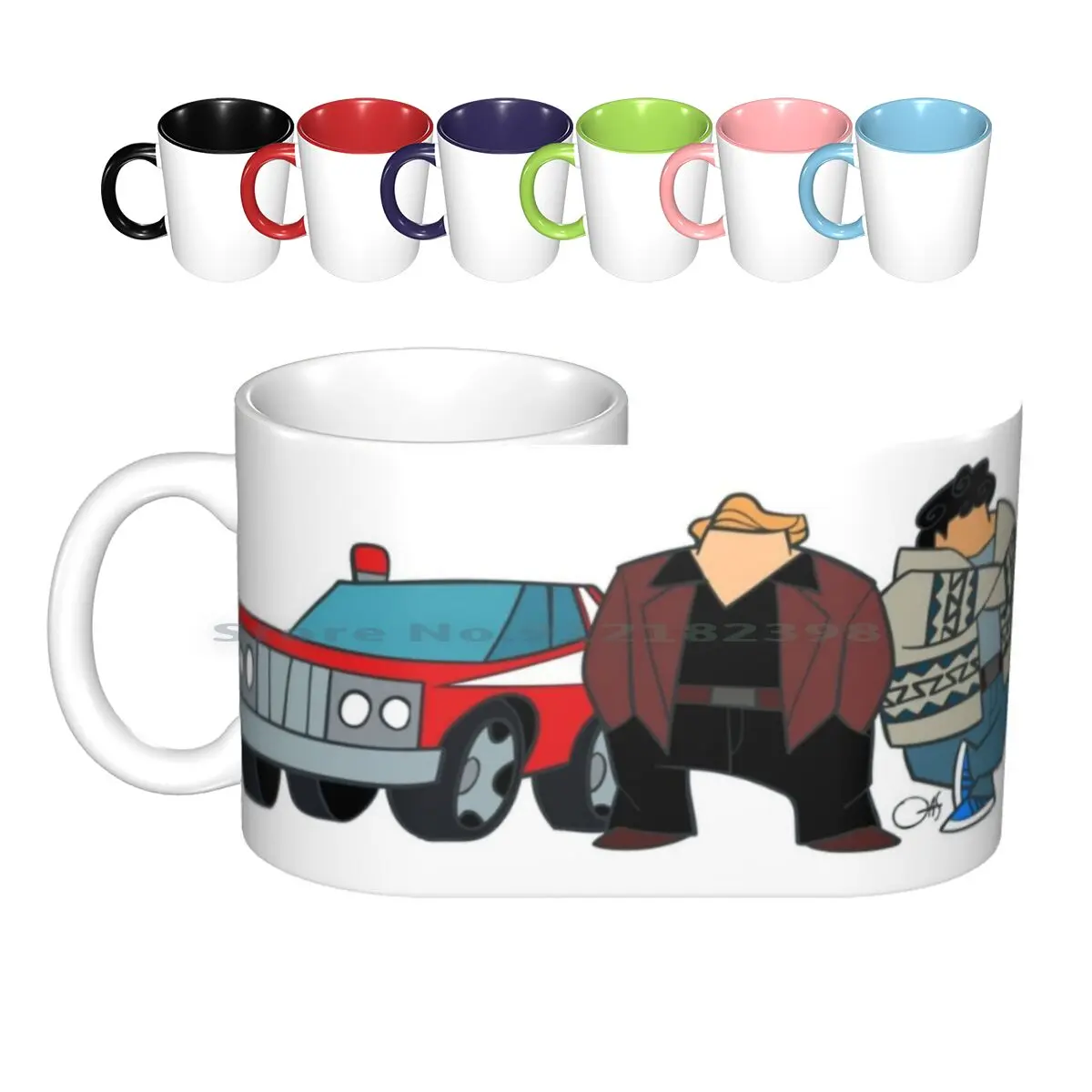 Cops Ceramic Mugs Coffee Cups Milk Tea Hutch Starsky And Hutch Starsky Hutch Davis Soul Paul Michael Glaser 70s 70 Movie Tv