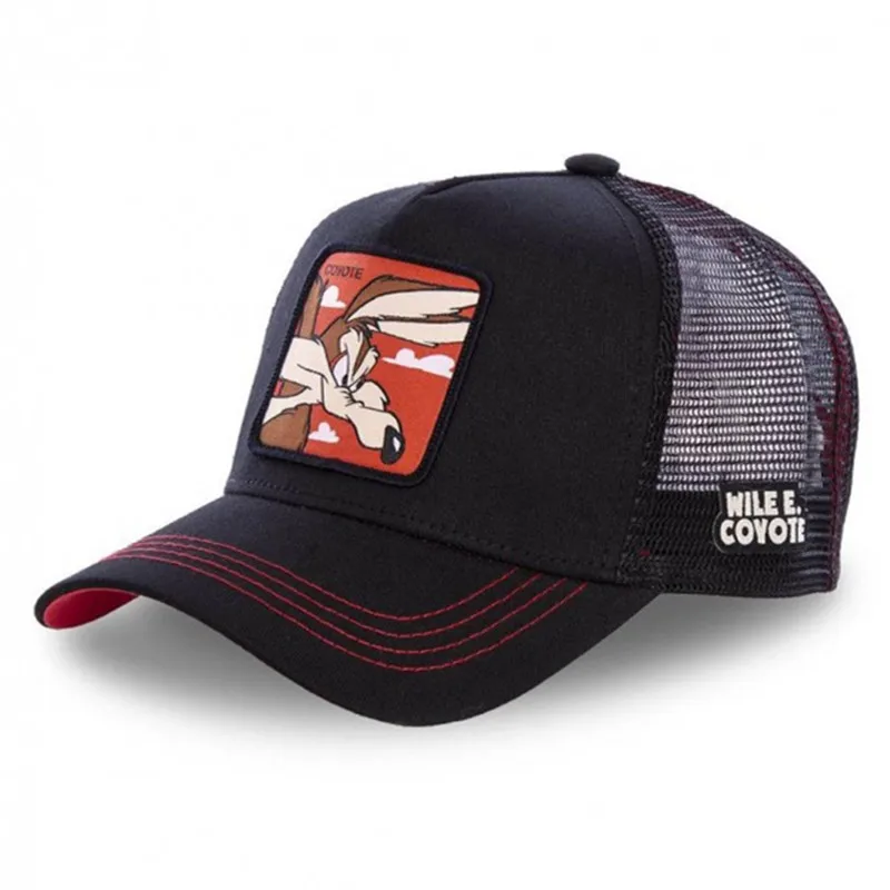 Hot Koop Unisex Anime Cartoon Cap Hoge kwaliteit Patch Draw Baseball Cap Mannen Trucker Hoed