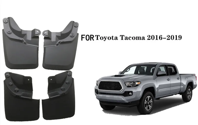 

4 шт., брызговики для Toyota Tacoma 2005-2019