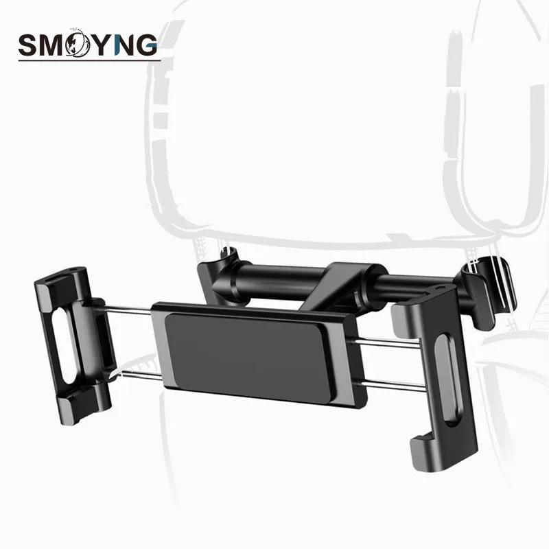 SMOYNG Back Seat Headrest Tablet Phone Car Holder Adjustable For iPone iPad Air Mini 2 3 4 Pro 12.9 Support car Mount Stand