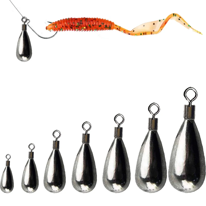 

Tungsten Drop Shot Fishing Sinker, Bass Carp Tackle Accessories, 1.8G, 3.5G, 5.3g, 7G, 10.5g, 14g, 21G, 2Pcs Lot