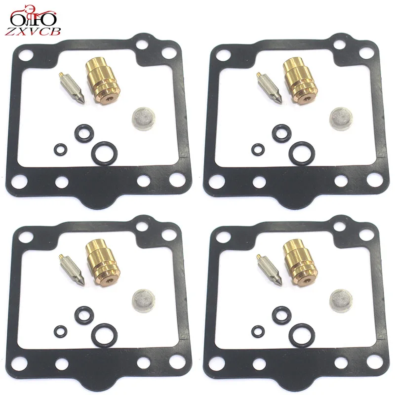 

4set Motorcycle carburetor repair kit for KZ1100 KZ1100A Shaft 1981 - 1983 KZ 1100 A 1100A needle valve assembly parts