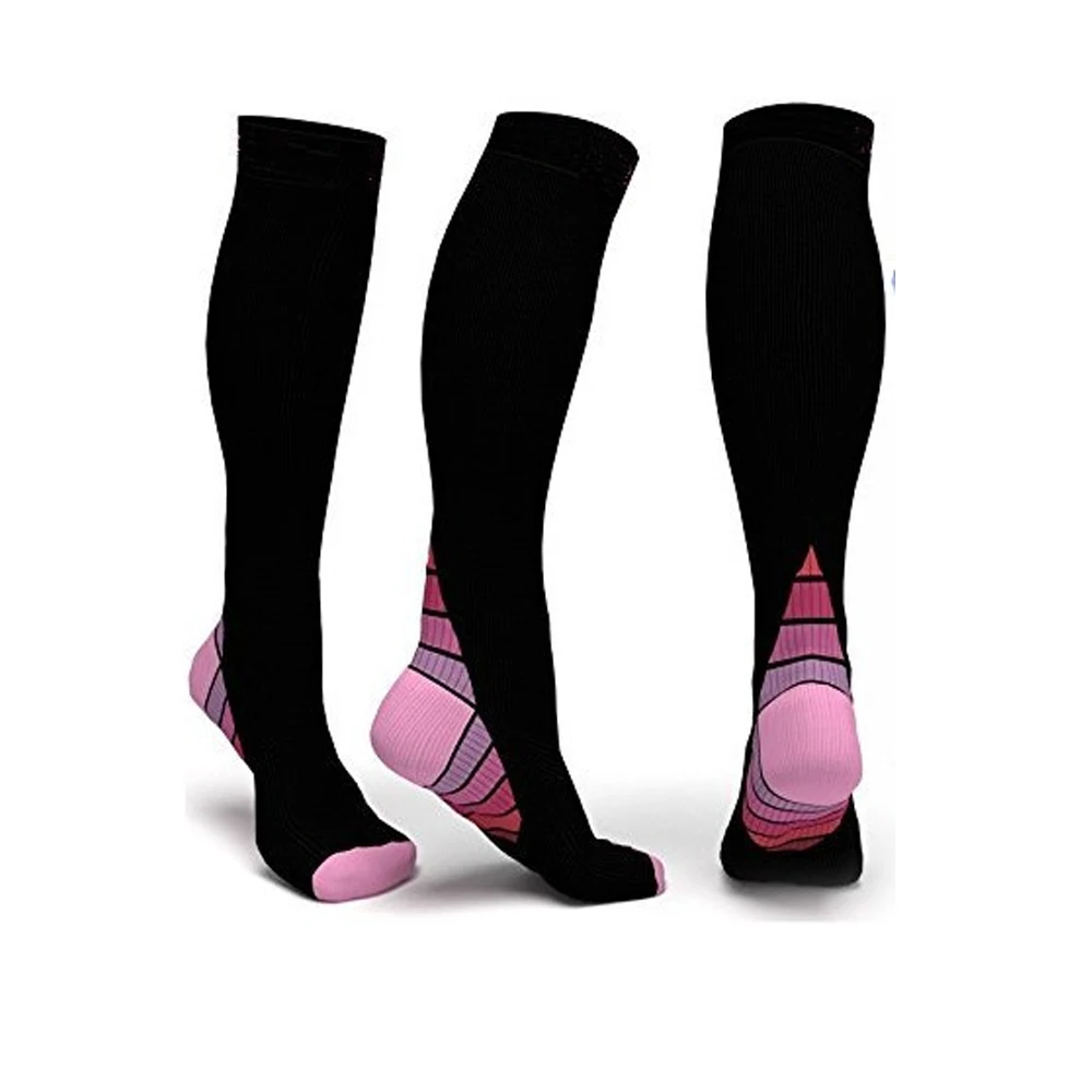 Hot Sale Running Compression Socks Stockings 20-30 Mmhg Men Women Sports Socks For Marathon Cycling Football Varicose Veins Sock image 2