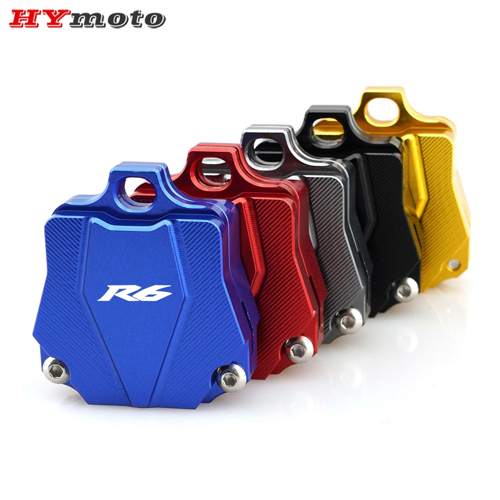 For Yamaha YZFR6 YZF R6 Key Case Cover Shell Cap Protection (Key Without Chip) High Quality Motorcycle CNC Aluminum Accessories