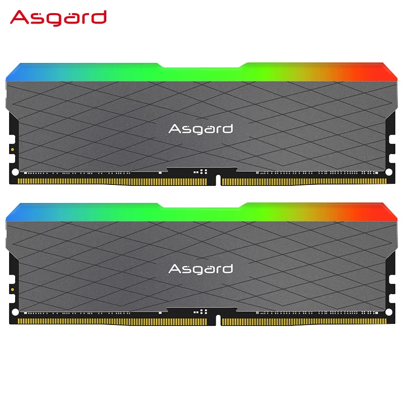 Asgard memorias ram DDR4 Ram RGB 8GBx2 16GBx2 3200MHz ddr4 ram 1.35V DIMM gaming computer